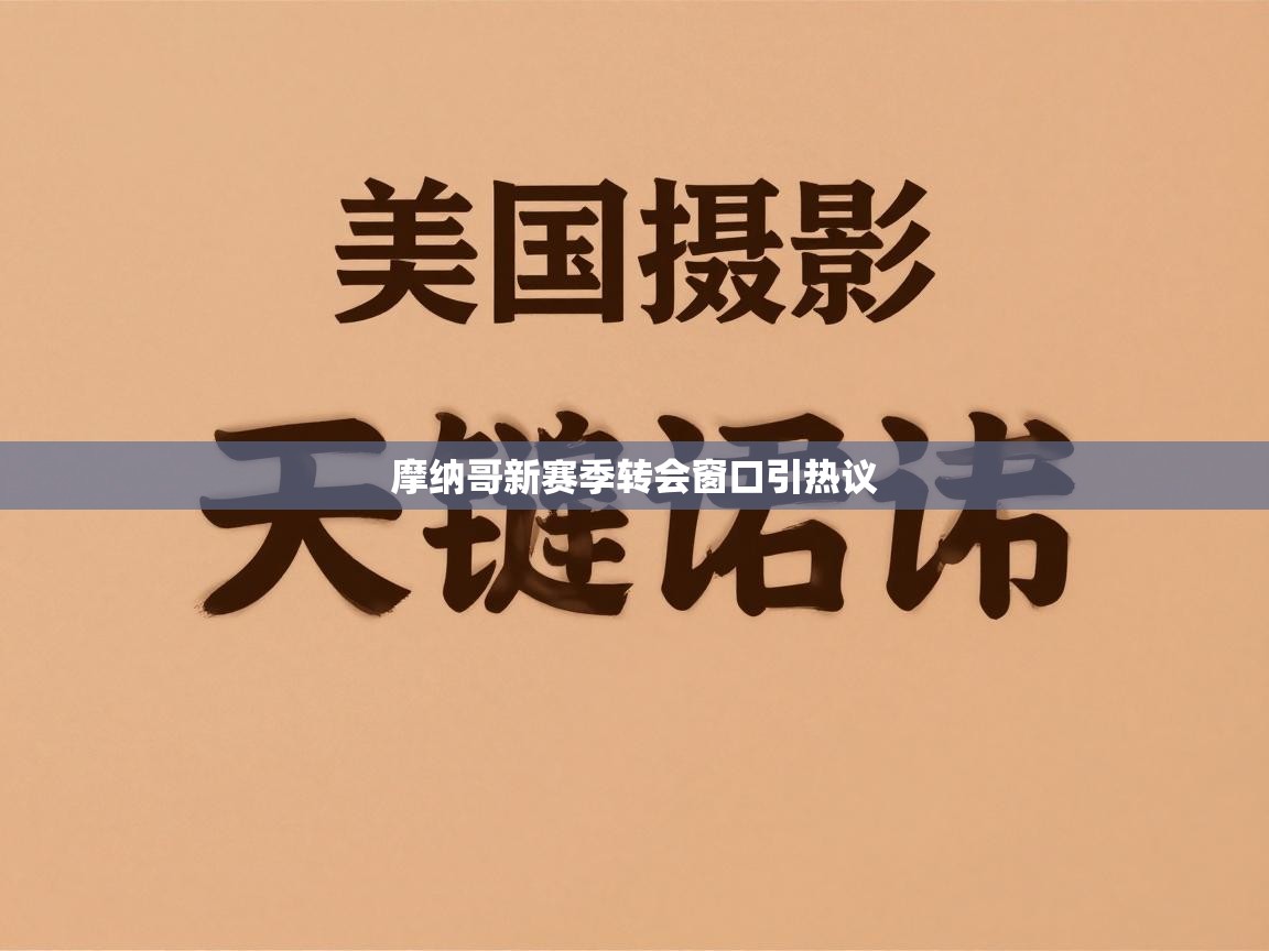 摩纳哥新赛季转会窗口引热议  第1张