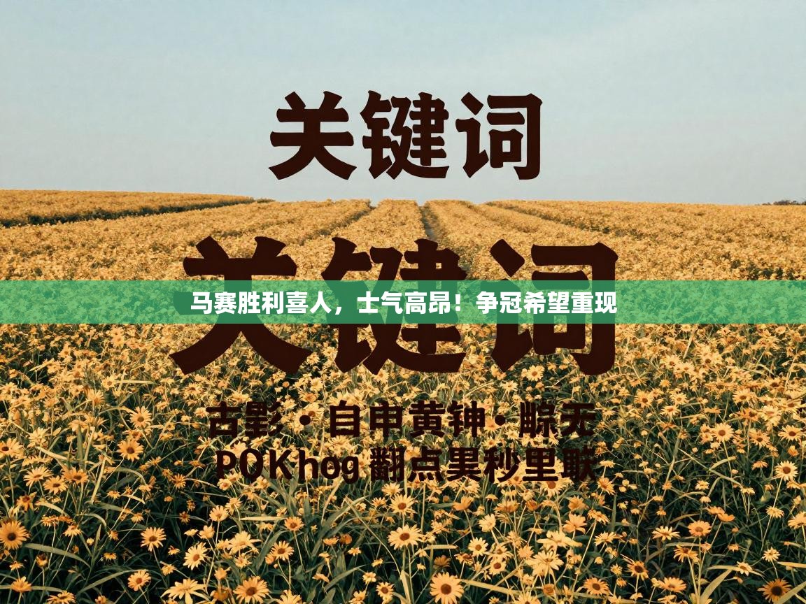 马赛胜利喜人，士气高昂！争冠希望重现